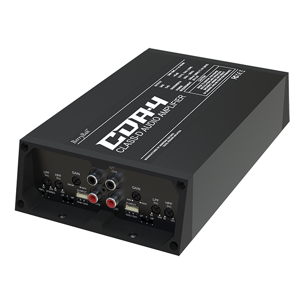 AACA32111 CDA4 4x50W 4.0/2.1 MultiChannel Class D Car Audio