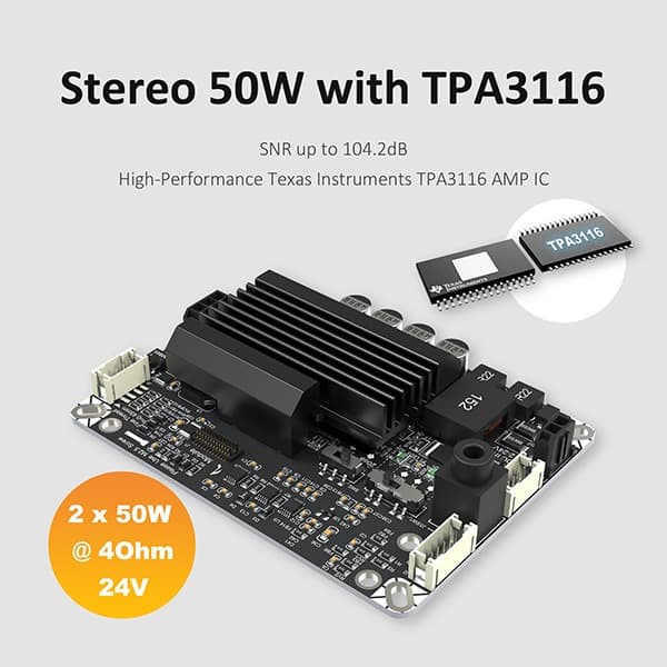 AA-AB32144 AIPO2X50 2x50W/1x100W Class D Amplifier Board