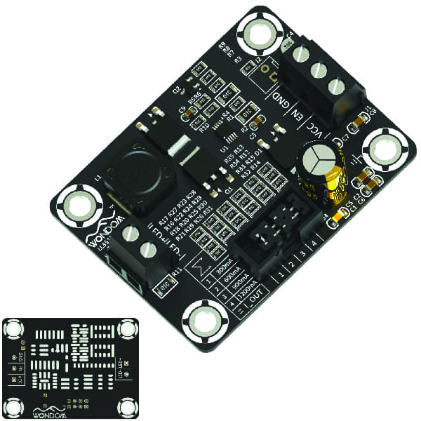 LE-LL51113 0.3A-3A 1-100W High-Power Buck LED Driver (PWM, 10V-45V)