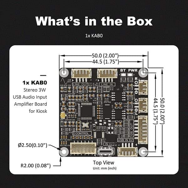 邦楽 KAFU INSTALL MANUAL CD AA-KA32172 KAB0 Stereo 3W USB Digital Input Audio Amplifier Board