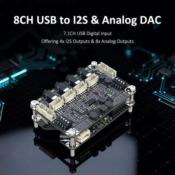 Scheda DAC CS4334 Ingresso I²S | Sure Electronics AA-AB41131 | Convertitore Audio Digitale