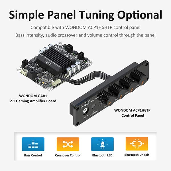 AA-KA32481 TPA3116 2x50W+1x100W 2.1 Gaming Amplifier Board w